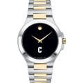 Charleston Men's Movado Collection Two-Tone Watch with Black Dial - Image 2
