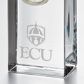 ECU Tall Glass Desk Clock by Simon Pearce - Image 2