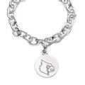 University of Louisville Sterling Silver Charm Bracelet - Image 2