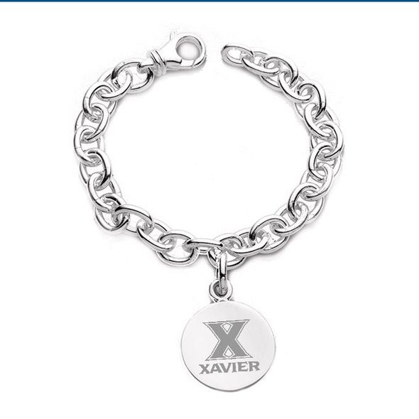 Xavier Sterling Silver Charm Bracelet - Image 1