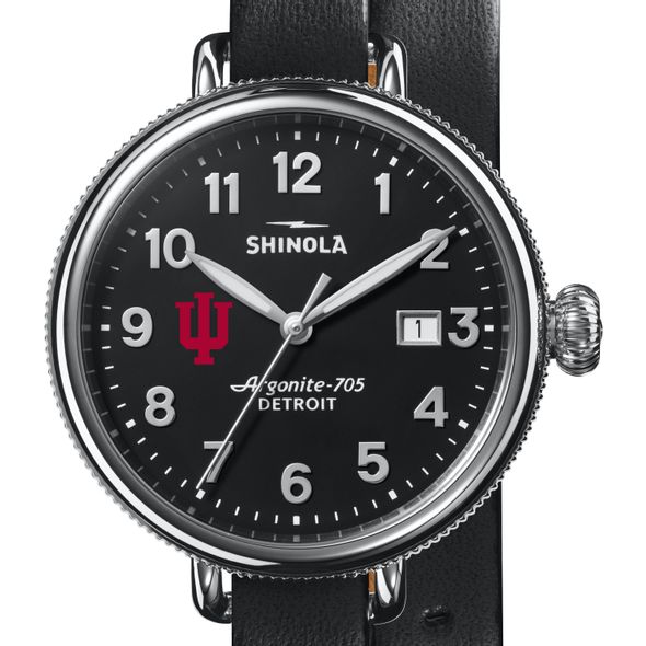 Indiana Shinola Watch, The Birdy 38mm Black Dial - Image 1