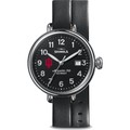click to view Indiana Shinola Watch, The Birdy 38mm Black Dial - Image 2