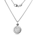 Loyola Necklace with Charm in Sterling Silver - Image 2