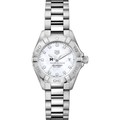 click to view Morehouse Women's TAG Heuer Steel Aquaracer with MOP Diamond Dial - Image 2