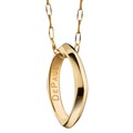 DePaul Monica Rich Kosann Poesy Ring Necklace in Gold - Image 1