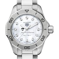 Tepper Women's TAG Heuer Steel Aquaracer with Diamond Dial