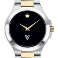 WashU Men's Movado Collection Two-Tone Watch with Black Dial - Image 1
