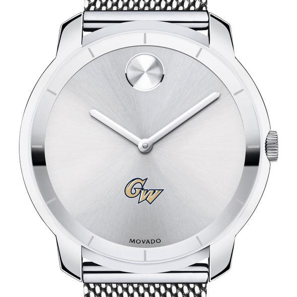 George Washington University Men's Movado Stainless Bold 44