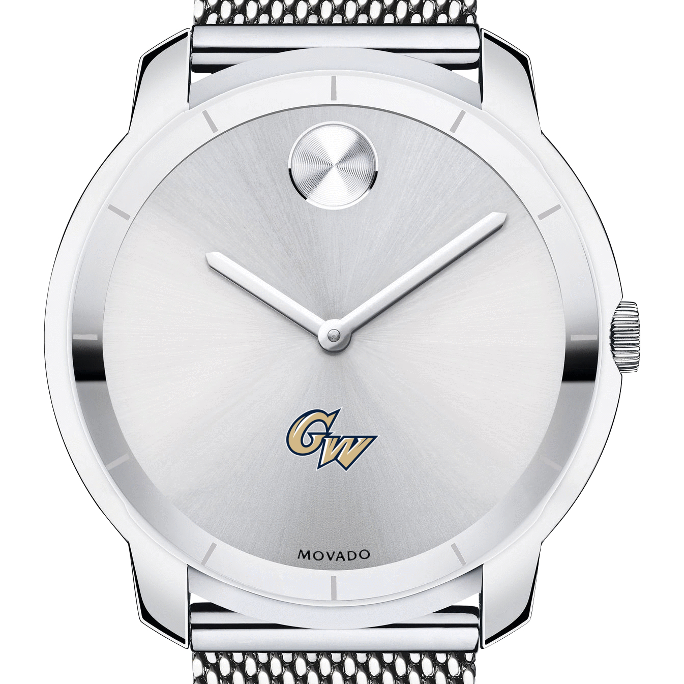 George Washington Men's Movado Stainless Bold 44