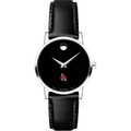 Ball State Women's Movado Museum with Leather Strap - Image 2