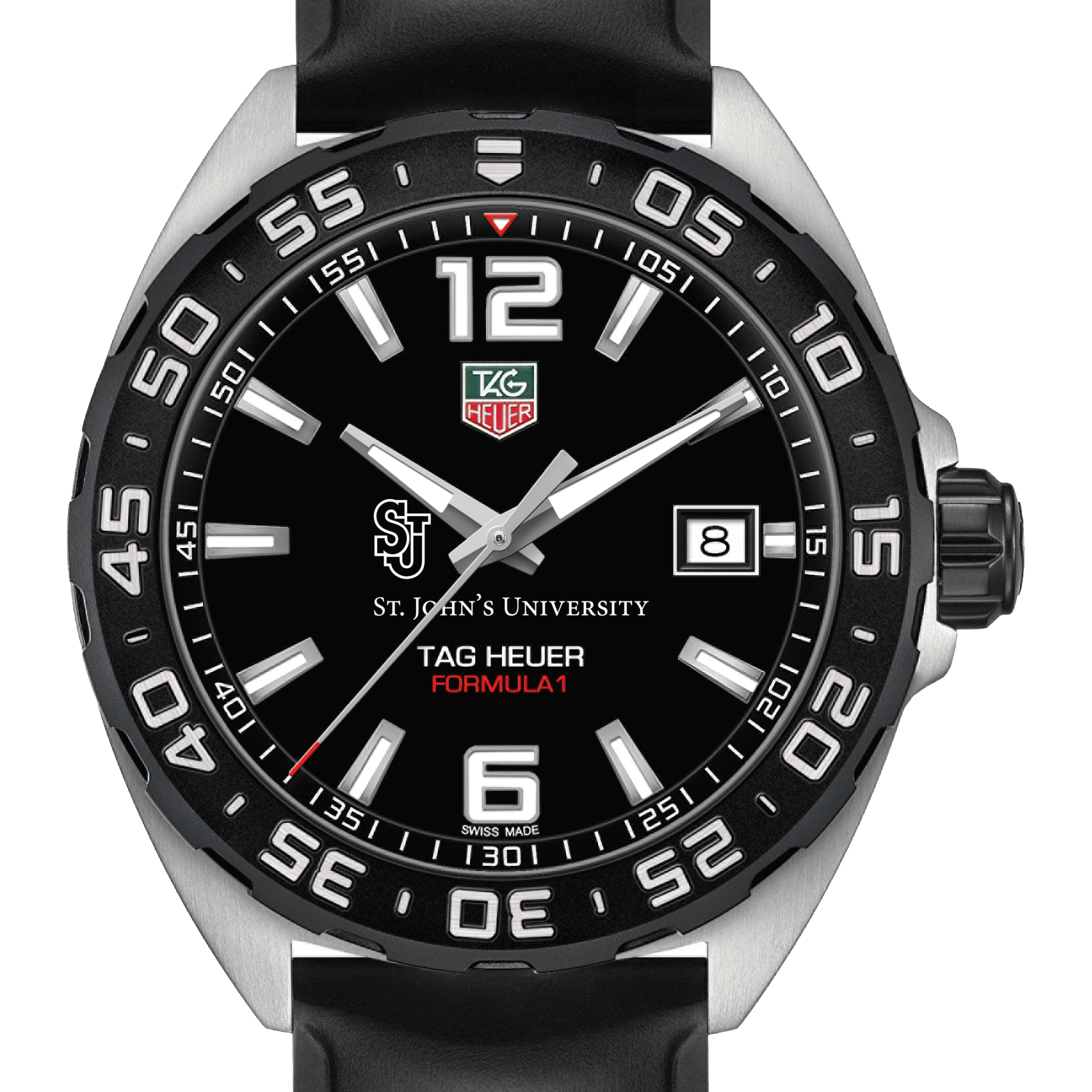 St. John's University M's TAG Heuer Formula 1 w/ Black Dial