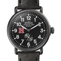 Harvard Shinola Watch, The Runwell 41mm Black Dial - Image 1
