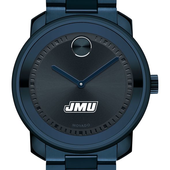 James Madison University Men's Movado BOLD Blue Ion with Bracelet