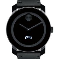 CNU Men's Movado BOLD with Leather Strap