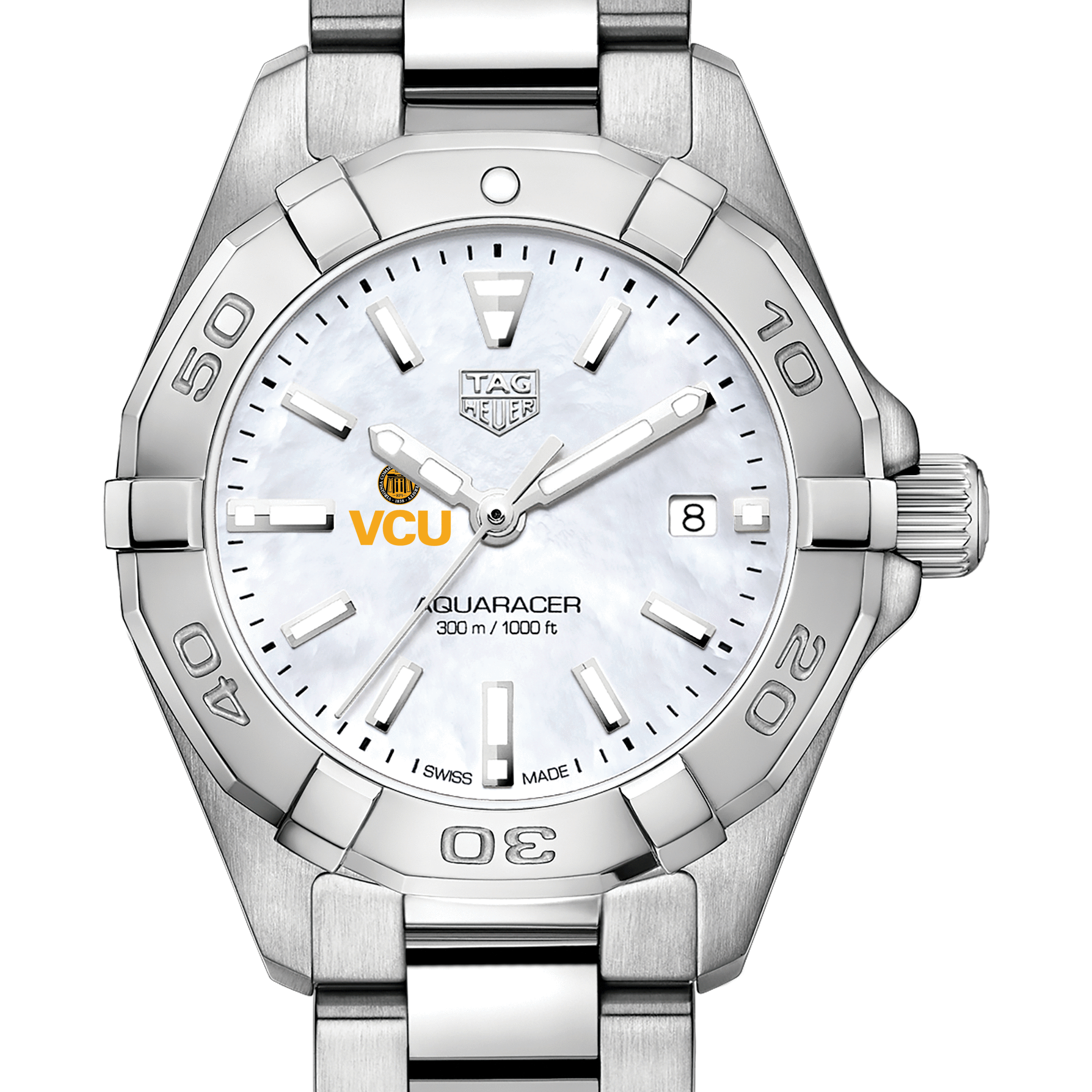 VCU Women's TAG Heuer Steel Aquaracer w MOP Dial