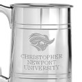 Christopher Newport University Pewter Stein - Image 2