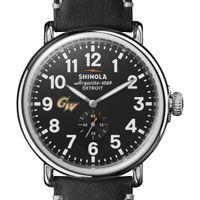 George Washington Shinola Watch, The Runwell 47mm Black Dial