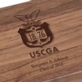 US Coast Guard Academy Solid Walnut Desk Box - Image 2