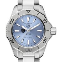 East Tennessee State Women's TAG Heuer Steel Aquaracer with Blue Sunray Dial