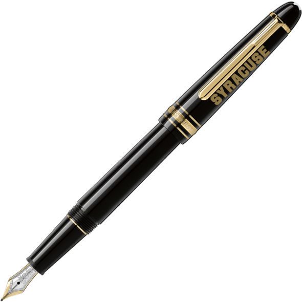 Syracuse Montblanc Meisterstück Classique Fountain Pen in Gold - Image 1