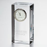 Lafayette Tall Glass Desk Clock by Simon Pearce