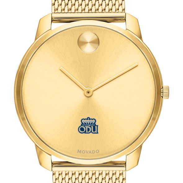 Old Dominion Men's Movado Bold Gold 42 with Mesh Bracelet - Image 1