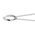 UConn Monica Rich Kosann Poesy Ring Necklace in Silver - Image 3
