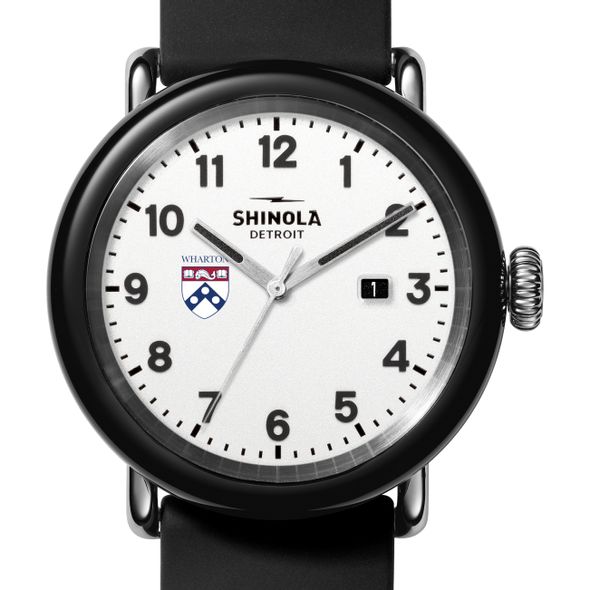 Wharton Shinola Watch, The Detrola 43mm White Dial at M.LaHart & Co. - Image 1