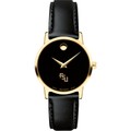 Florida State University Women's Movado Gold Museum Classic Leather - Image 2