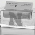 Nebraska Glass Business Cardholder by Simon Pearce - Image 2