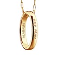 Alabama Monica Rich Kosann "Carpe Diem" Poesy Ring Necklace in Gold - Image 1