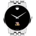 click to view Louisiana State University Men's Movado Museum with Bracelet - Image 1
