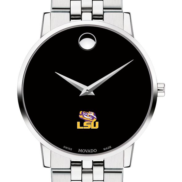 Louisiana State University Men's Movado Museum with Bracelet - Image 1