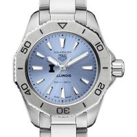 Illinois Women's TAG Heuer Steel Aquaracer with Blue Sunray Dial