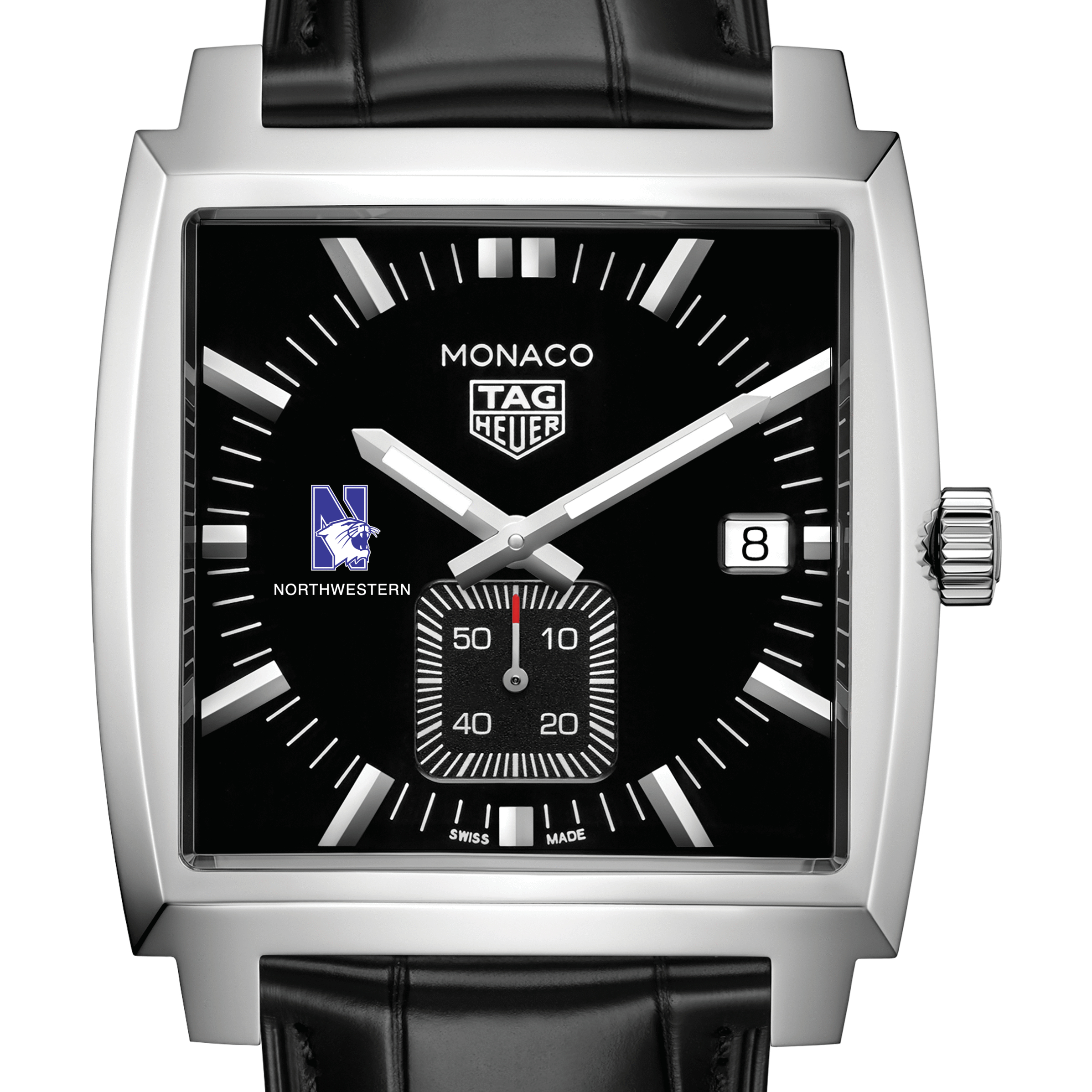 Northwestern University TAG Heuer Monaco with Quartz Movement for Men