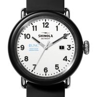 UNC Kenan–Flagler Business School Shinola Watch, The Detrola 43mm White Dial at M.LaHart & Co.