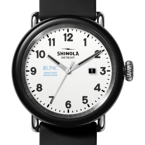 UNC Kenan–Flagler Business School Shinola Watch, The Detrola 43mm White Dial at M.LaHart & Co. - Image 1