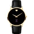 Illinois Men's Movado Gold Museum Classic Leather - Image 2