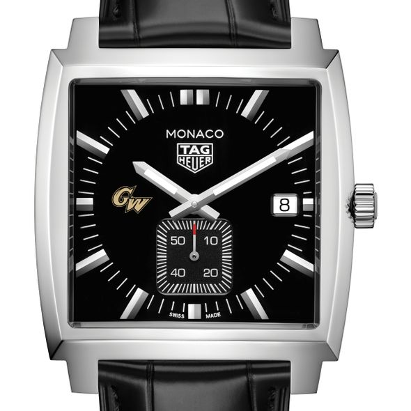 George Washington University TAG Heuer Monaco with Quartz Movement for Men