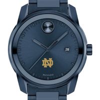University of Notre Dame Men's Movado BOLD Blue Ion with Date Window