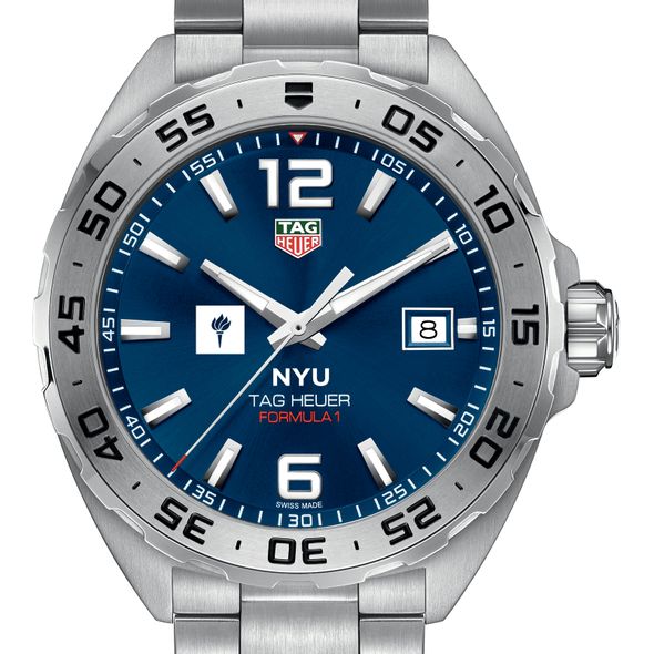 NYU Men's TAG Heuer Formula 1 with Blue Dial - Image 1