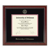 University of Arkansas PhD Diploma Frame, the Fidelitas
