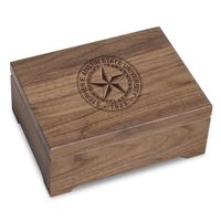 SFASU Solid Walnut Desk Box