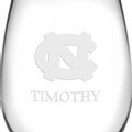 UNC Stemless Wine Glasses Made in the USA - Set of 4 - Image 3