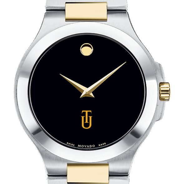 Tuskegee Men's Movado Collection Two-Tone Watch with Black Dial - Image 1