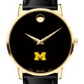 Michigan Men's Movado Gold Museum Classic Leather - Image 1