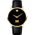 Michigan Men's Movado Gold Museum Classic Leather - Image 2
