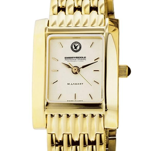 Embry-Riddle Women's Gold Quad with Bracelet