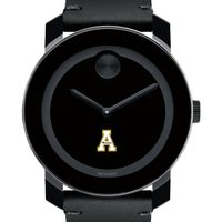 Appalachian State Men's Movado BOLD with Leather Strap