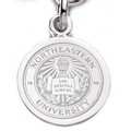 Northeastern Sterling Silver Charm - Image 1
